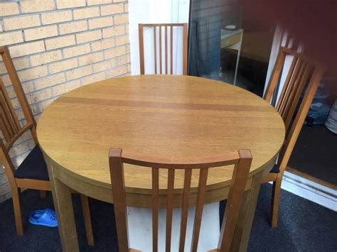 IKEA dining table and 4 chairs FOR QUICK SALE | in Milngavie, Glasgow | Gumtree