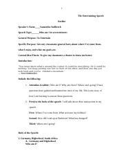 Entertaining Speech Outline 2019.doc - 1 The Entertaining Speech ...