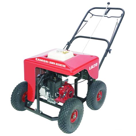 Petrol Lawn Aerator / Plugger / Spiker • Wellers Hire