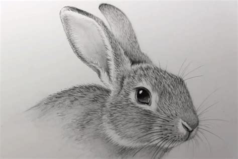 How to Draw a Rabbit For Beginners | #Rabbit Rabbit Drawing, Lion ...