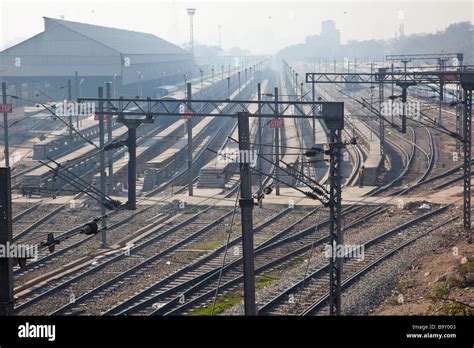 Old Delhi Railway Station in Delhi India Stock Photo - Alamy