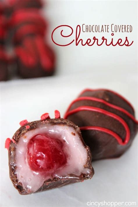 This Chocolate Covered Cherries Recipe is a must try! Homemade is so ...