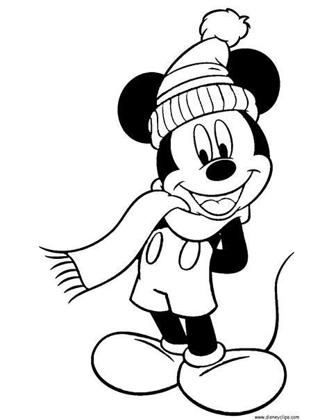 Mickey Mouse Coloring Pages | Free download on ClipArtMag