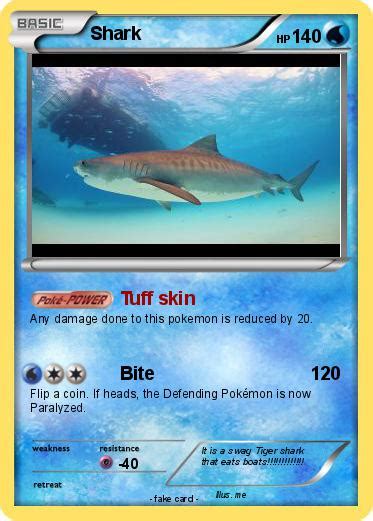 Pokémon Shark 592 592 - Tuff skin - My Pokemon Card