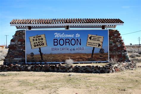 RoadTrip Blog » boron