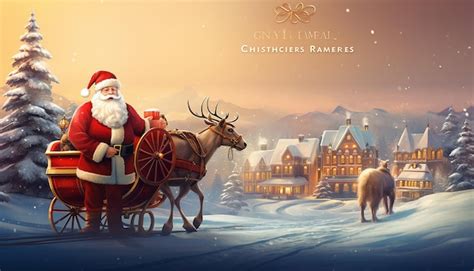 Premium AI Image | christmas promo banner