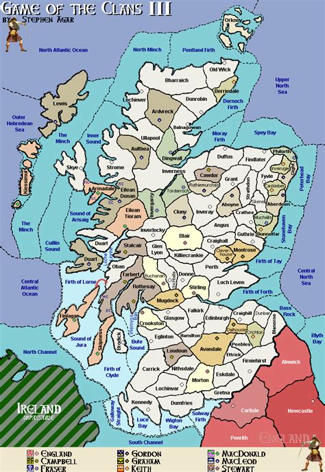 Scottish Clan Surnames | The Game of the Clans III | Clan, Scottish clans, Fun facts