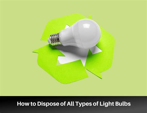 How to Dispose of All Types of Light Bulbs