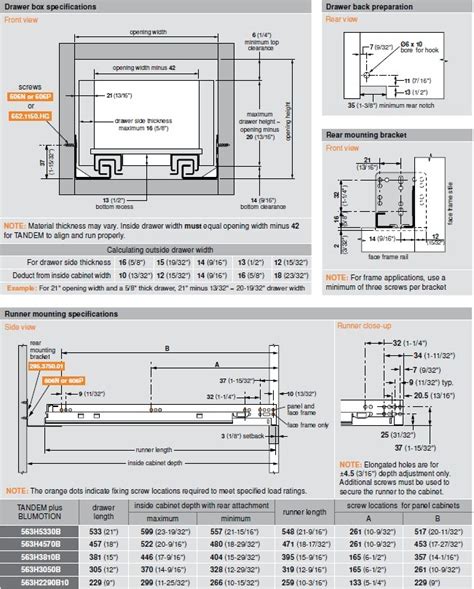 Blum Drawer Slides Instructions – Warehouse of Ideas