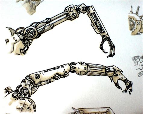 thumbnail mechanical arms by petera on DeviantArt | Robot concept art ...