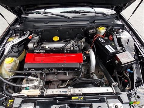 1996 Saab 9000 Aero 2.3 Liter Turbocharged DOHC 16-Valve 4 Cylinder ...