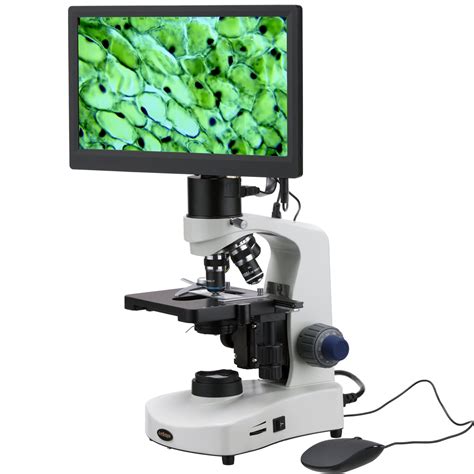 AmScope 40X-1600X 1080p HDMI Screen Display Microscope New - Walmart.com