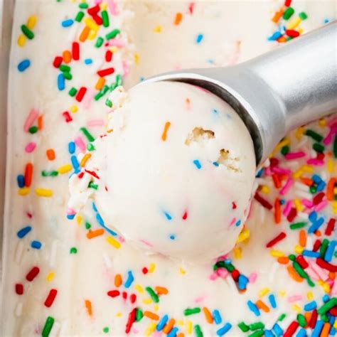 Funfetti Ice Cream - Ice Cream From Scratch