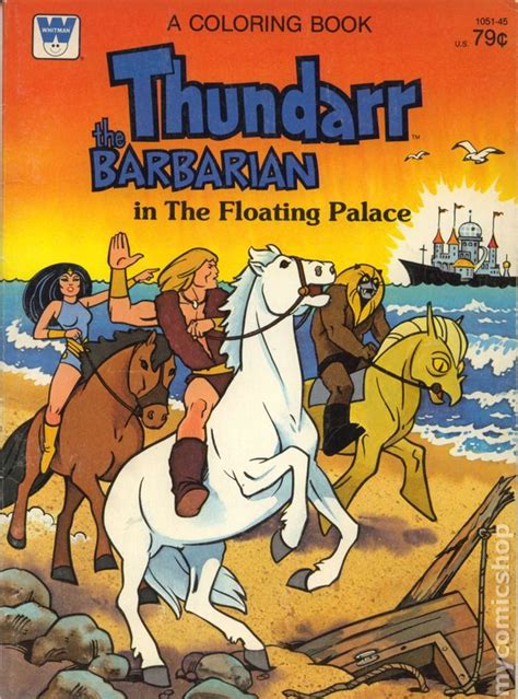 Thundarr the Barbarian The Floating Palace Coloring Book SC (1982 ...