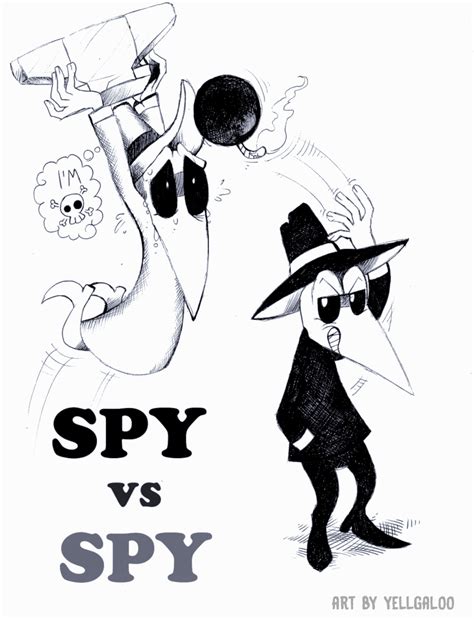 Spy vs Spy Fan Art by YellGal00 on DeviantArt