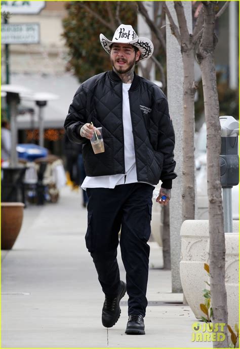 Photo: post malone rocks a cowboy hat shopping in weho 11 | Photo 4396077 | Just Jared ...