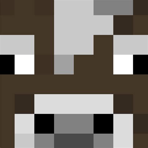 Minecraft Cow Head – Pattern Crew