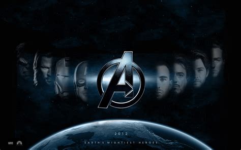 Avengers Logo Wallpaper - WallpaperSafari