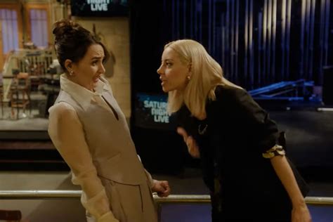 Aubrey Plaza Does Impressions, Kisses Chloe Fineman in New SNL Promo