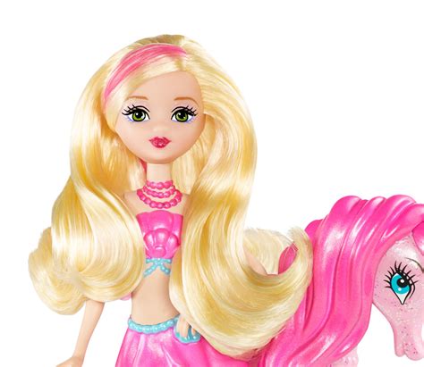 Barbie The Pearl Princess Mermaid Doll with Seahorse