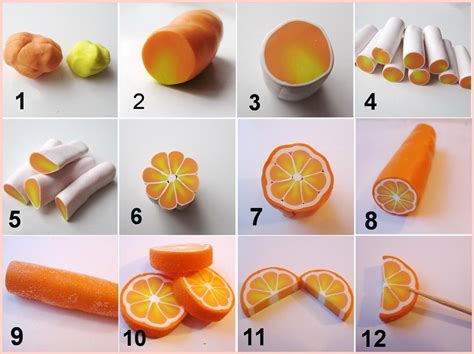 DIY Polymer Clay Orange Pictures, Photos, and Images for Facebook, Tumblr, Pinterest, and Twitter