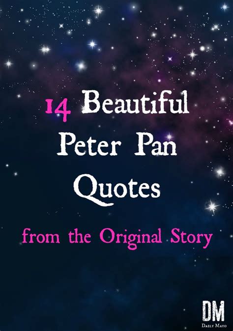 Famous Quotes Peter Pan. QuotesGram