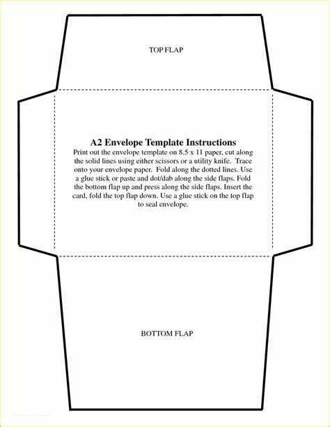 Free Envelope Printing Template Of Free Printable 5×7 Envelope Template Beautiful Template ...