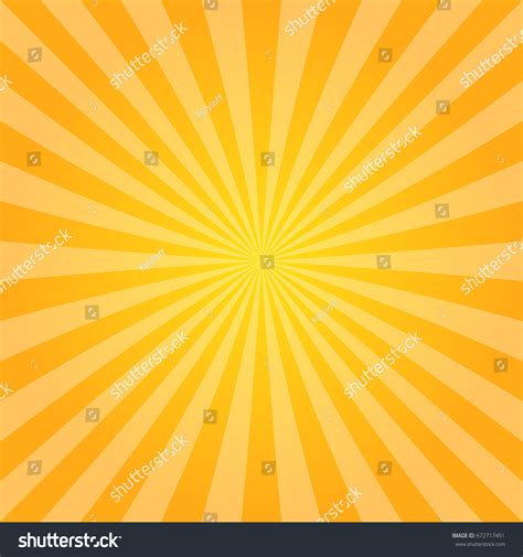 Sun Rays Vector Illustration Stock Vector (Royalty Free) 672717451 ...