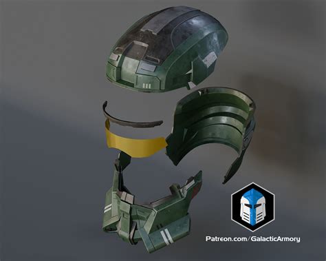 3D file Halo EOD Helmet - 3D Print Files 😇 ・3D printer model to ...