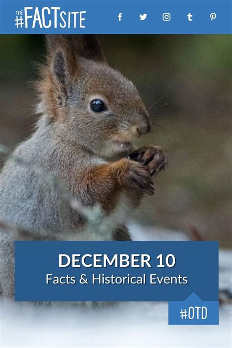 December 10: Facts & Historical Events On This Day - The Fact Site