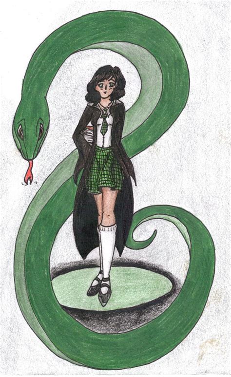 Slytherin Girl by EccoGirl on DeviantArt