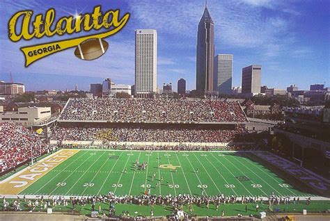 My Favorite Views: Georgia - Atlanta, Bobby Dodd Stadium During a ...