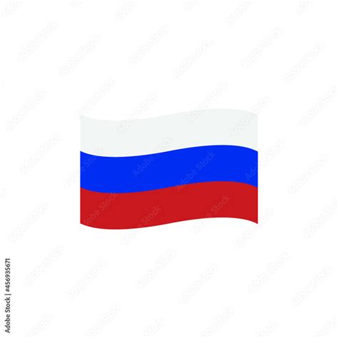 russia flag emoji vector Stock Vector | Adobe Stock