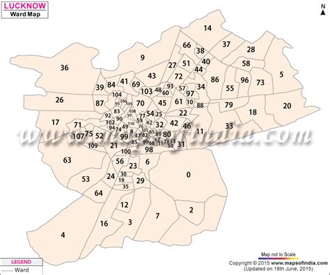 Lucknow Ward Map