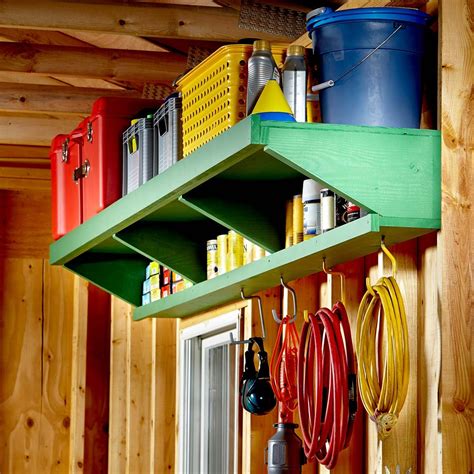 Family Handyman Garage Shelves