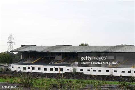 A general view of Casement Park on October 8, 2023 in Belfast,... News ...