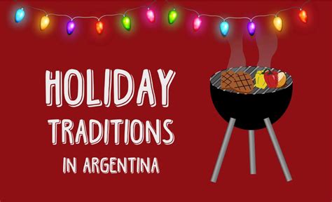 Holiday Traditions in Argentina - Happy Hour Spanish