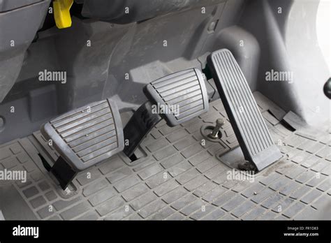 pedal clutch, brake and accelerator Stock Photo - Alamy