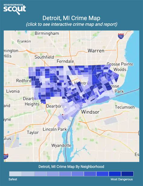 Detroit Abandoned Neighborhoods Map