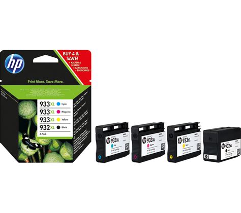 HP HP932XL/HP 933XL Cyan, Magenta, Yellow & Black Ink Cartridges - Multipack Deals | PC World