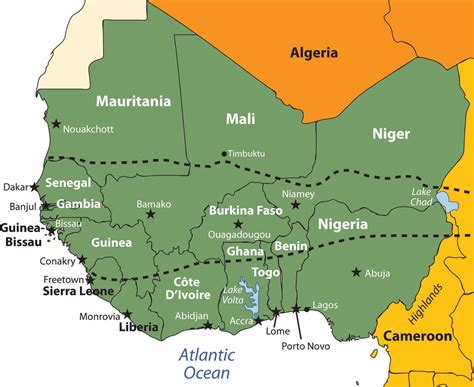 7.3 West Africa – Introduction to World Regional Geography