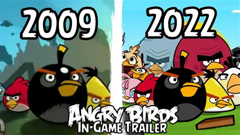 Angry Birds In-game Trailer Remaster (2009-2022 Evolution) | Geek ...