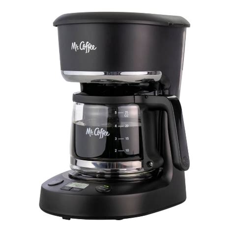 Mr coffee 14-cup dark stainless programmable coffee maker ...