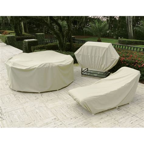 The Superior Outdoor High Back Chair Cover - Hammacher Schlemmer