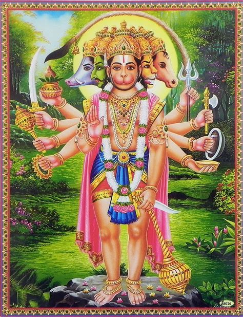 Panchamukhi Hanuman | Hanuman, Lord hanuman wallpapers, Hanuman wallpaper