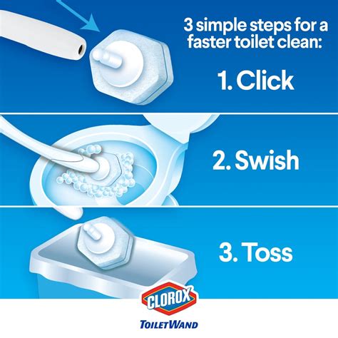 Toilet Wand - Scrubber and Bowl Brush | Clorox®