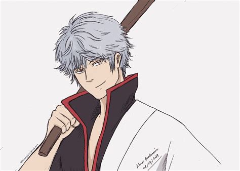 Sakata Gintoki | Fan art, Anime, Artist