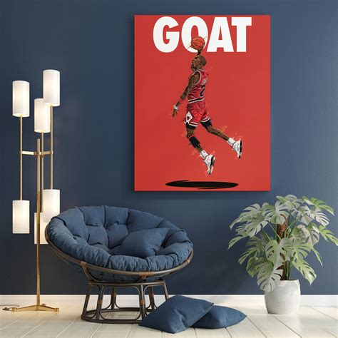 Michael Jordan Poster, Jordan Dunk, Nba Poster, Chicago Bulls, Wall ...