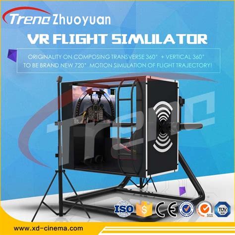 720 Degree Rotating Cockpit VR Virtual Reality Flight Simulator VR Glasses