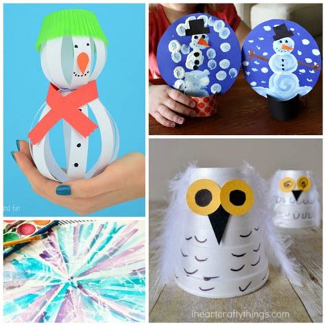 15 Snow Day Crafts for Kids | Make and Takes